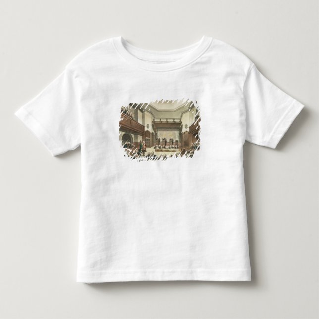 Camiseta De Bebé Corte de las súplicas comunes, Westminster Hall (Anverso)