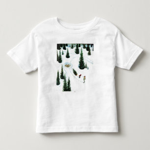 Camiseta De Bebé Corte del árbol