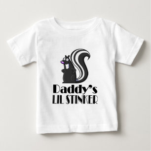 Camiseta De Bebé Cosa maloliente de Lil del papá