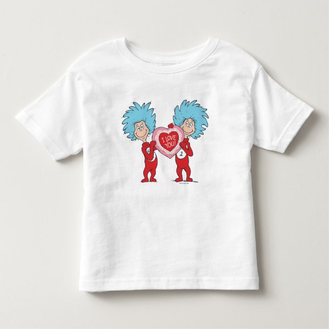 Camiseta De Bebé Cosa Una Cosa Dos Te Amo (Anverso)