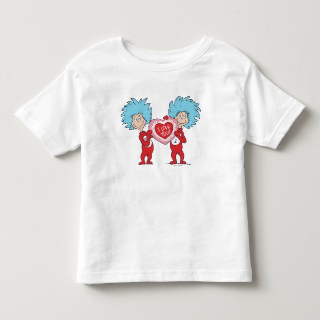 Camiseta De Bebé Cosa Uno Cosa Dos Te Amo (Anverso)