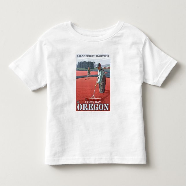 Camiseta De Bebé Cosecha de los pantanos del arándano - bahía de (Anverso)