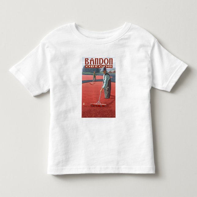 Camiseta De Bebé Cosecha de los pantanos del arándano - Bandon, (Anverso)