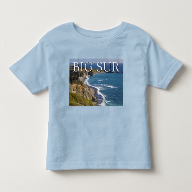 Camiseta De Bebé Costa Big Sur | California (Anverso)