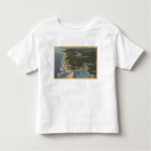 Camiseta De Bebé Costa de Oregon - bahía de Siletz, Taft, Nelscott