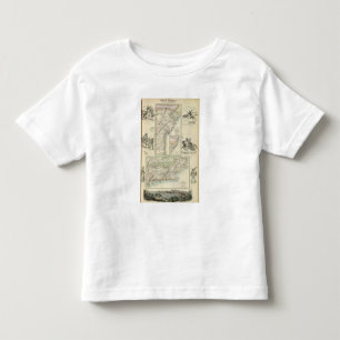Camiseta De Bebé Costa este de Suramérica, el Brasil