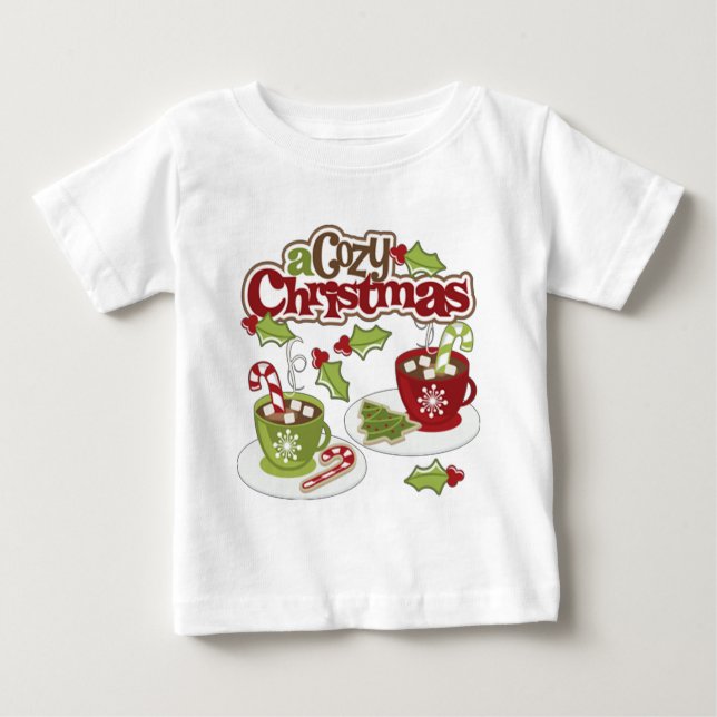 Camiseta De Bebé Coszy Chirstmas (Anverso)