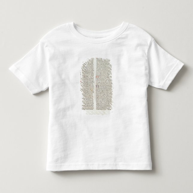 Camiseta De Bebé Cott Nero D II f.114 Adriano IV (Anverso)