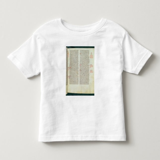 Camiseta De Bebé Cott Nero D II f.114 Adriano IV (Anverso)