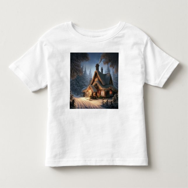 Camiseta De Bebé Cottage 5 navidades (Anverso)