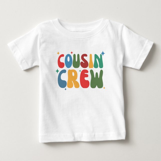CAMISETA DE BEBÉ COUSIN CREW (Anverso)