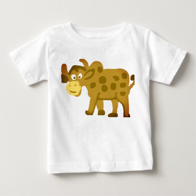 Camiseta De Bebé Cow (Anverso)