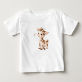 Camiseta De Bebé Cow Baby T-Shirt – Cute Spotted & Striped Babies N