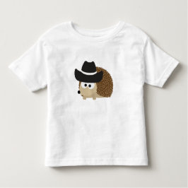 Camiseta De Bebé Cowboy Hedgehog
