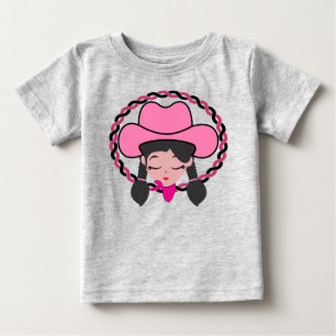 Camiseta De Bebé Cowgirl