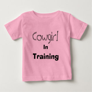 Camiseta De Bebé Cowgirl, In, Training