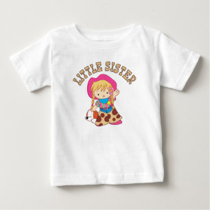 Camiseta De Bebé Cowkids Pequeña Hermana
