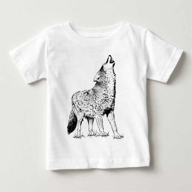 Camiseta De Bebé Coyote (Anverso)