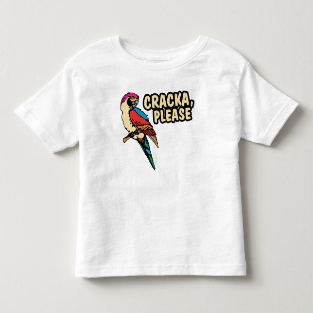 Camiseta De Bebé Cracka por favor (Anverso)