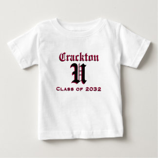 Camiseta De Bebé Crackton U para los niños - clase de 2032