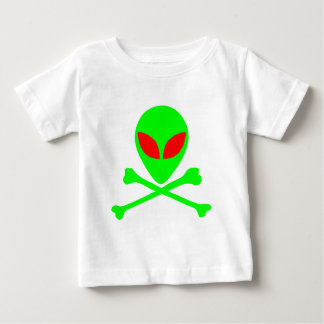 Camiseta De Bebé Cráneo y huesos extranjeros