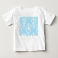 cráneos victorianos azules