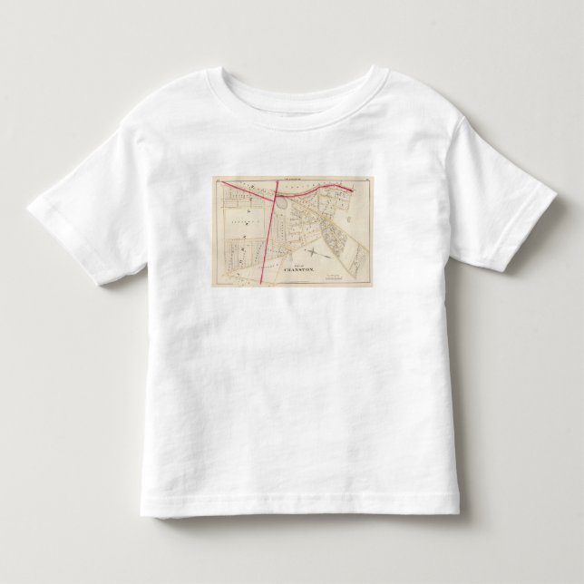 Camiseta De Bebé Cranston Johnston Rhode Island (Anverso)