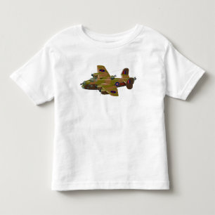 Camiseta De Bebé Cratoon retro Bomber