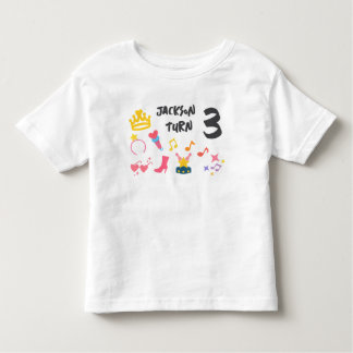 Camiseta De Bebé Crayón Editable Estilo – Cumpleaños Diva Estrella 