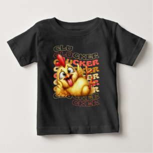 Camiseta De Bebé Crazy Clucker Pollo - Personalizado Rooster
