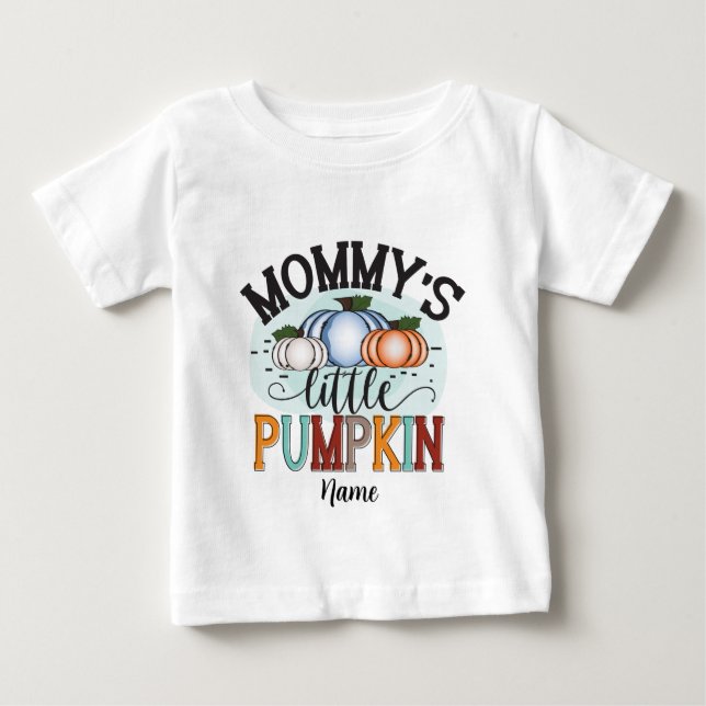 Camiseta De Bebé Crea la calabaza de tu propia mami (Anverso)