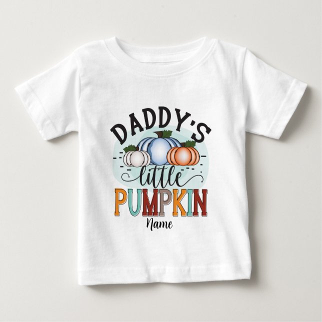 Camiseta De Bebé Crea la calabaza de tu propio papá (Anverso)