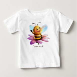Camiseta De Bebé Crea tu propia abeja y marimacho