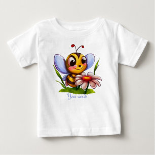 Camiseta De Bebé Crea tu propia abeja y marimacho