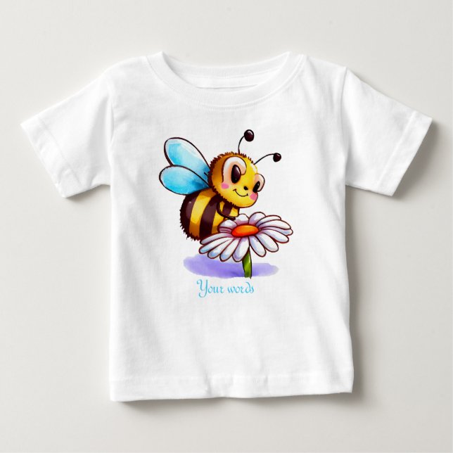 Camiseta De Bebé Crea tu propia abeja y marimacho (Anverso)