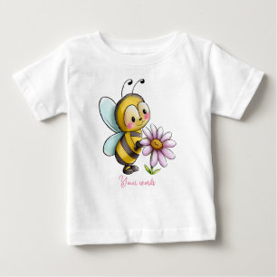 Camiseta De Bebé Crea tu propia abeja y marimacho
