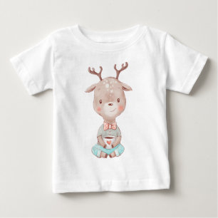 Camiseta De Bebé Crea tu propia Copa de amor de ciervos