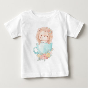 Camiseta De Bebé Crea tu propia Copa de Té de León