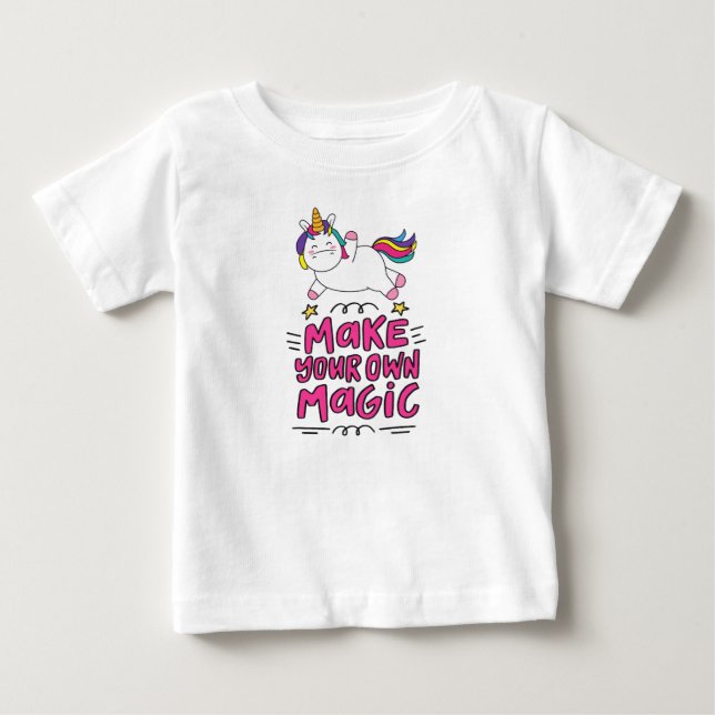Camiseta De Bebé Crea tu propia magia (Anverso)