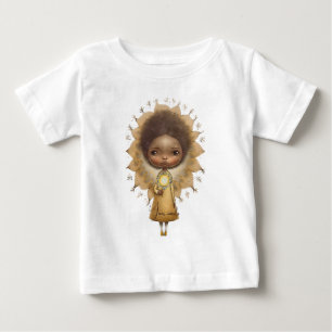 Camiseta De Bebé Crea Tu Propia Niña Girasol Adorable