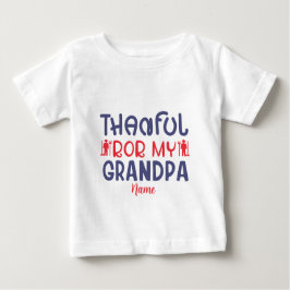 Camiseta De Bebé Crea tu propio agradecimiento para mi abuelo