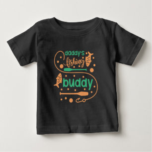 Camiseta De Bebé Crea tu propio amigo pescador de papá