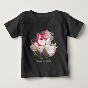 Camiseta De Bebé Crea tu propio Angel de Navidades