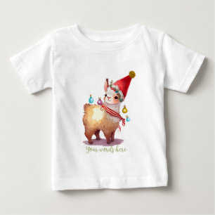 Camiseta De Bebé Crea tu propio bebé llamada Santa