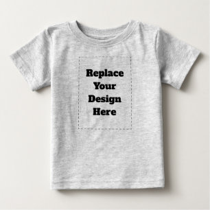 Camiseta De Bebé Crea tu propio blanco 