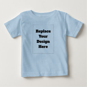 Camiseta De Bebé Crea tu propio blanco