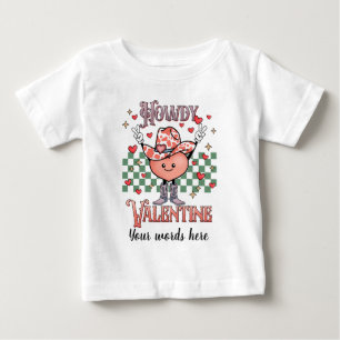 Camiseta De Bebé Crea tu propio corazón de San Valentín Howdy