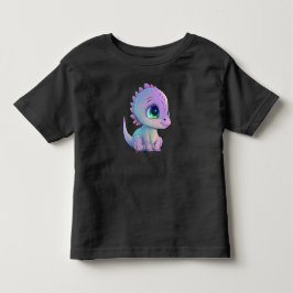 Camiseta De Bebé Crea tu propio dragón morado