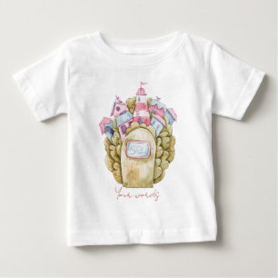 Camiseta De Bebé Crea tu propio hogar junto al mar