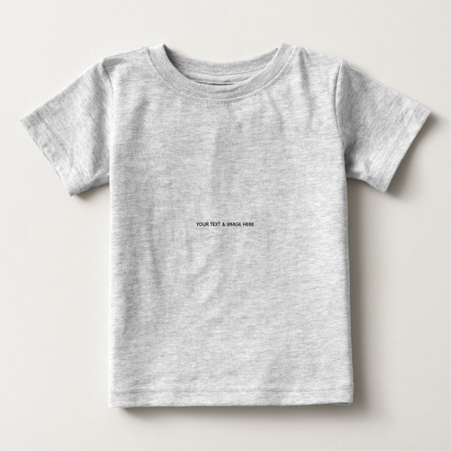 Camiseta De Bebé Crea tu propio personalizado (Anverso)